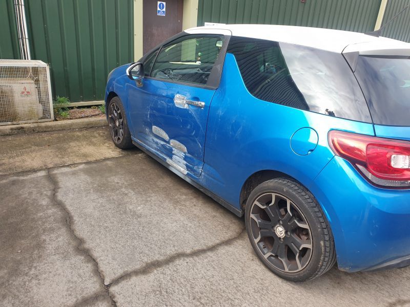 Citroen car paint repair in Nottingham by Scratchmaster: Swipe To View More Images
