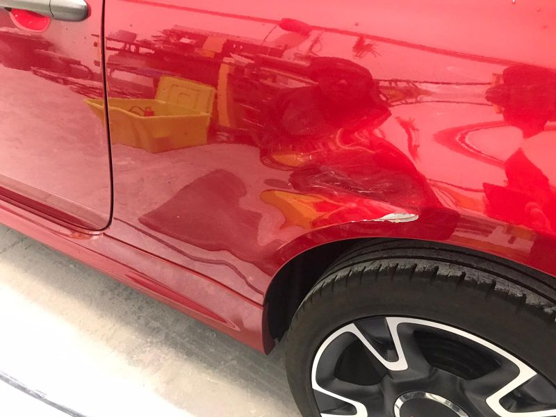 Fiat Car Body Repair In Nottingham : Swipe To View More Images