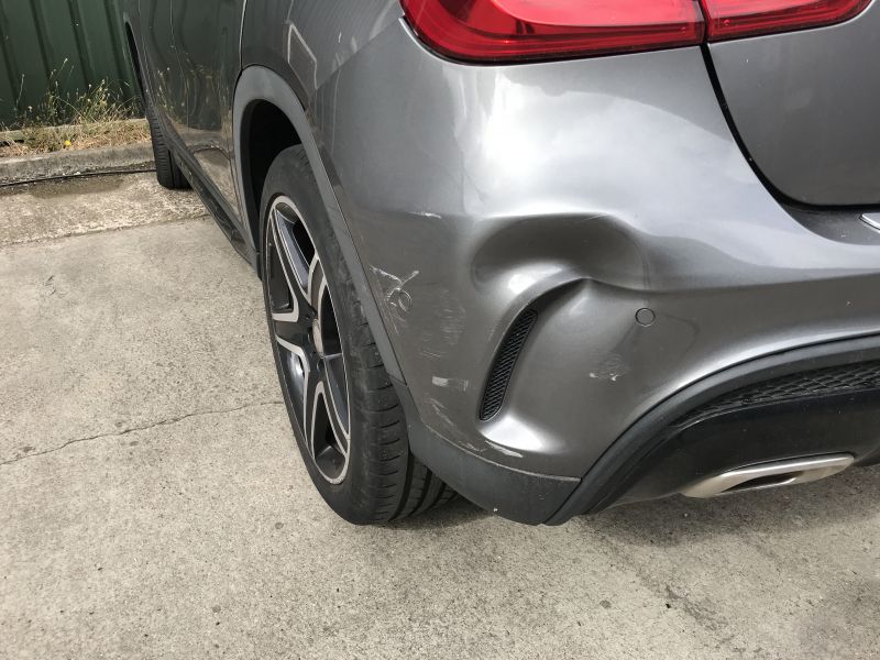 Mercedes Car Bumper Repair At Scratchmaster : Swipe To View More Images