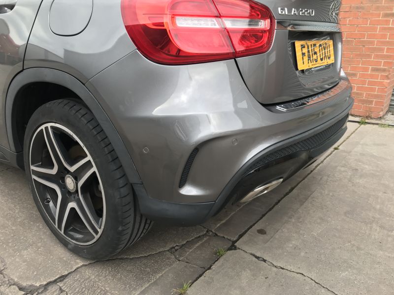 Mercedes Car Bumper Repair At Scratchmaster : Swipe To View More Images