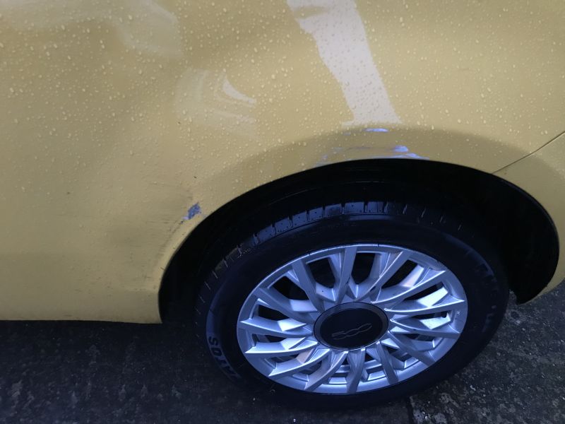 Fiat 500 Car Body Repair : Swipe To View More Images