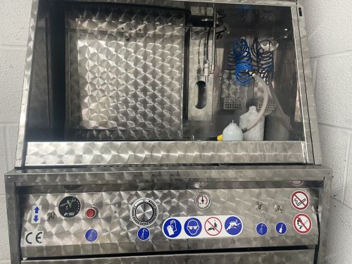 Click Here To Enlarge This Photo Of New Spray Gun Cleaning Machine 
