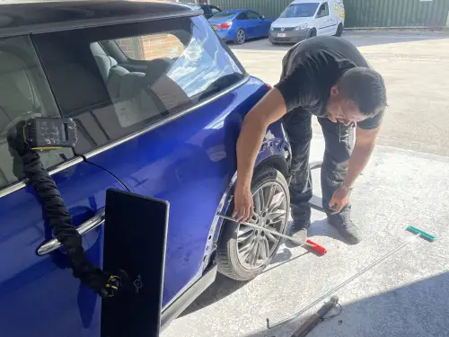 Click Here To Enlarge This Photo Of Dent Removal at Scratchmaster
