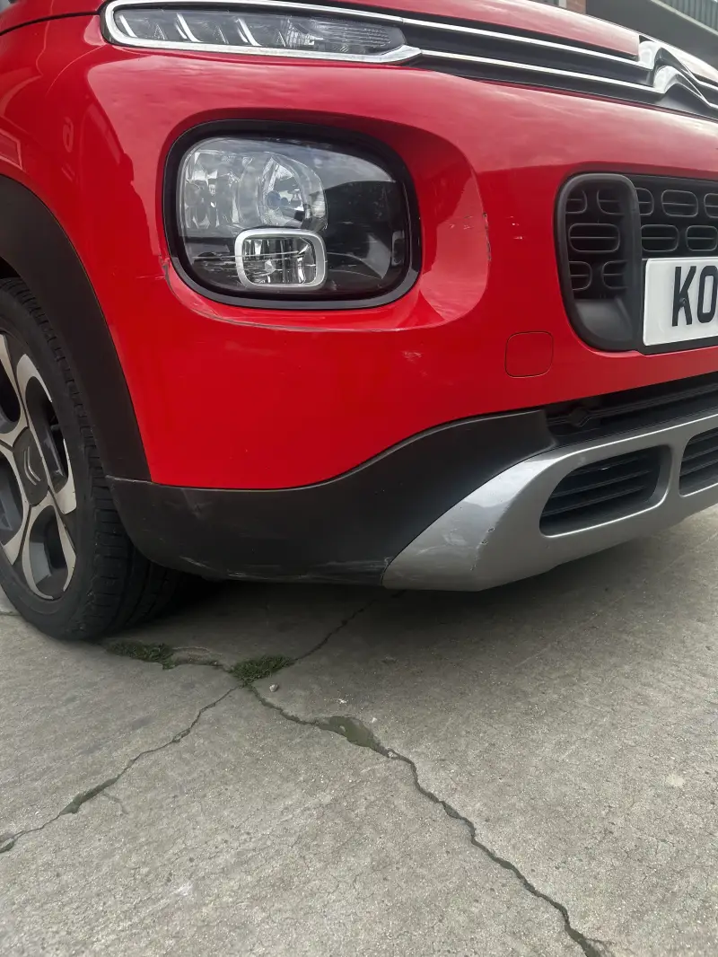 Citroen Aircross Bumper Scuff Repair Citroen Aircross Bumper Scuff Repair: Swipe To View More Images