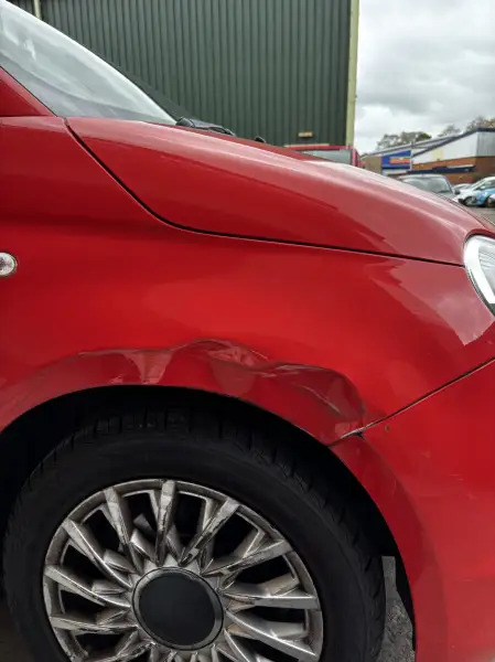 Fiat 500 Car Bodyshop Repair: Swipe To View More Images
