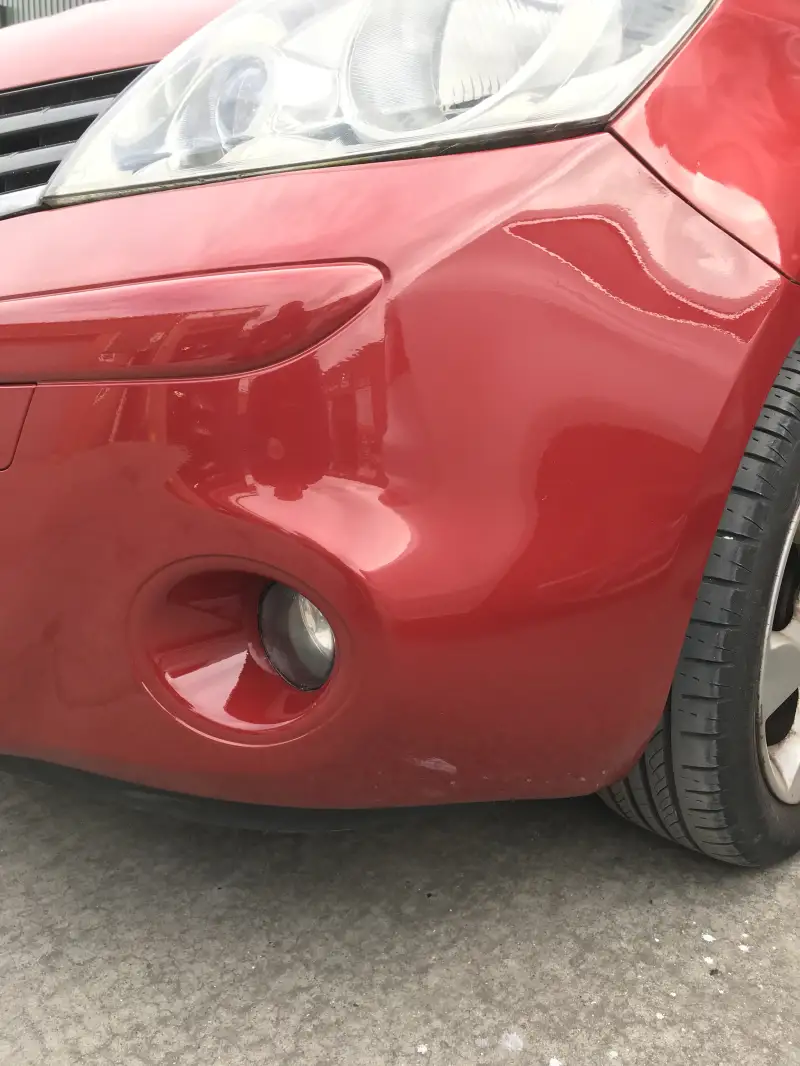 Nissan Car Body Repair for Customer in Hucknall: Swipe To View More Images