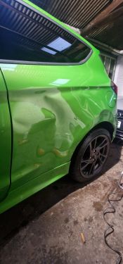 Click Here To Enlarge This Photo Of Ford Fiesta Extreme Dent Repair 