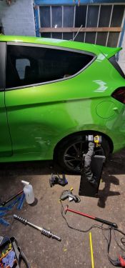 Click Here To Enlarge This Photo Of Ford Fiesta Extreme Dent Repair 