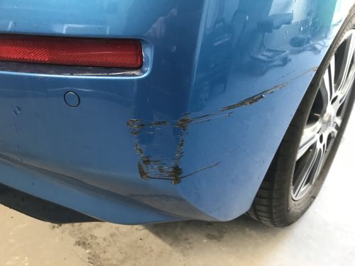 Click Here To Enlarge This Photo Of Bumper Scuff Repair Nottingham 