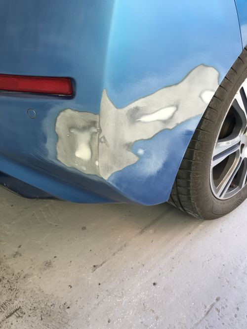 Click Here To Enlarge This Photo Of Bumper Scuff Repair Nottingham 