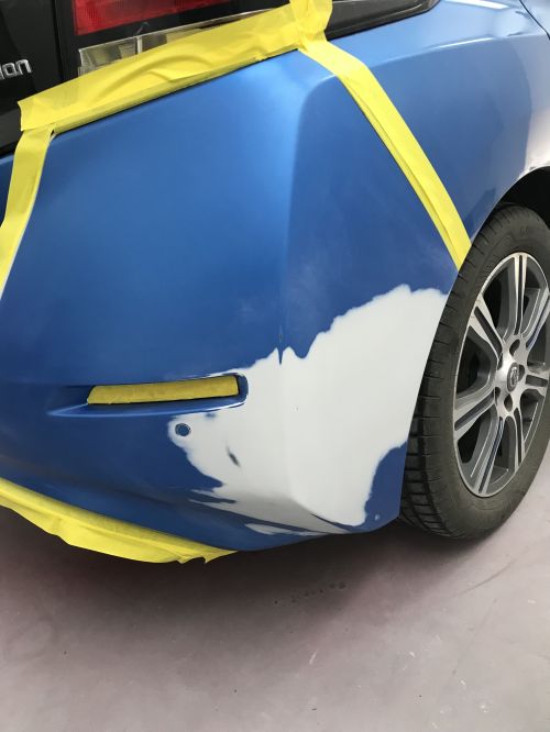 Click Here To Enlarge This Photo Of Bumper Scuff Repair Nottingham 