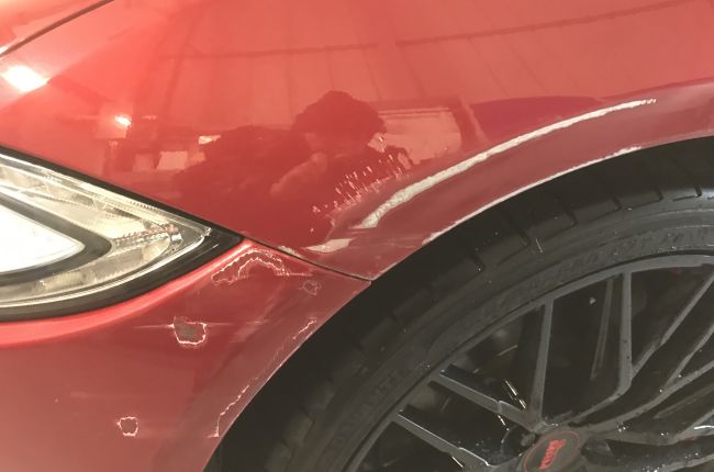 Jaguar Car Body Repair Nottingham 