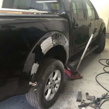 Click Here To Enlarge This Photo Of Nissan Navara Commercial Bodywork Repair Nottingham