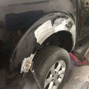 Click Here To Enlarge This Photo Of Nissan Navara Commercial Bodywork Repair Nottingham
