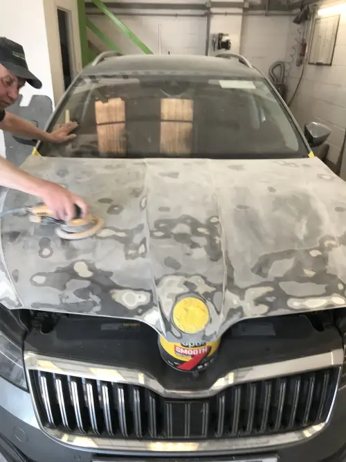 Click Here To Enlarge This Photo Of Paint Chip Repair