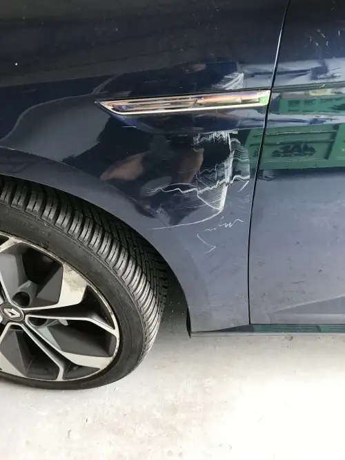 Click Here To Enlarge This Photo Of Renault Car Body Repair Nottingham