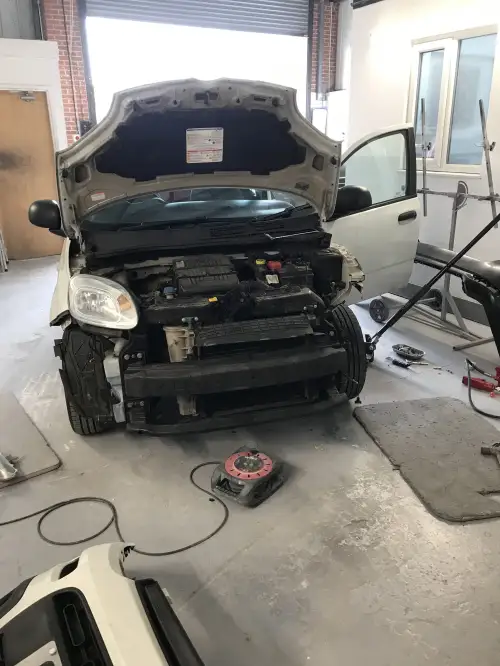Click Here To Enlarge This Photo Of Fiat Panda Car Body Repair Nottingham