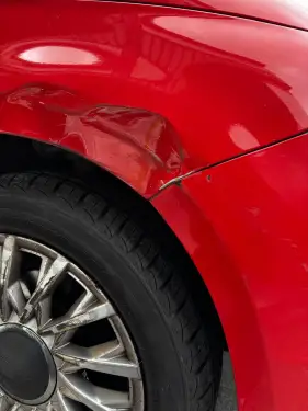 Click Here To Enlarge This Photo Of Fiat 500 Car Bodyshop Repair