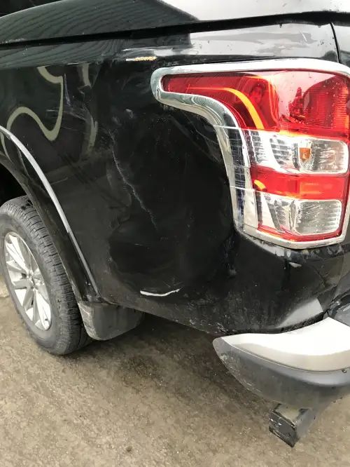 Click Here To Enlarge This Photo Of Mitsubishi L200 Car Body Repair