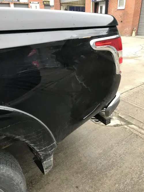 Click Here To Enlarge This Photo Of Mitsubishi L200 Car Body Repair