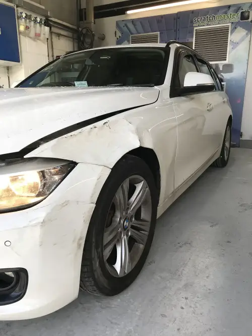 Click Here To Enlarge This Photo Of Car Body Repair BMW 320d