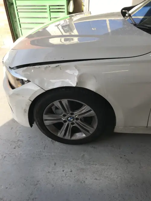 Click Here To Enlarge This Photo Of Car Body Repair BMW 320d