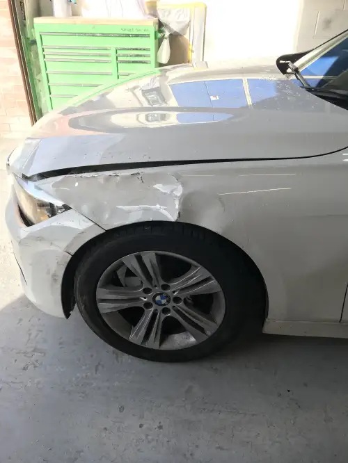 Click Here To Enlarge This Photo Of Car Body Repair BMW 320d