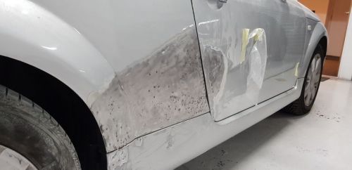 Click Here To Enlarge This Photo Of Audi TT Mk 1 Car Body Repair