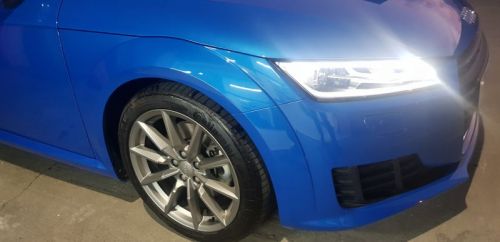Click Here To Enlarge This Photo Of Audi TT Mk 3 Scratch Repair Nottingham