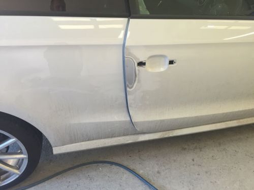 Click Here To Enlarge This Photo Of Audi A1 Paint Scratch Repair Nottingham