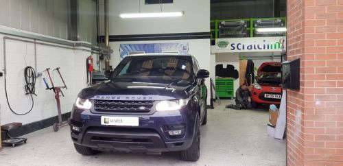 Click Here To Enlarge This Photo Of Range Rover Dent repair Nottingham 