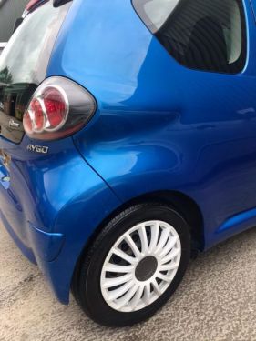 Click Here To Enlarge This Photo Of Citroen C1 dent and Scratch repair in Nottingham by Scratchmaster 