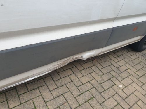 Click Here To Enlarge This Photo Of VW Light commercial vehicle body repair in Nottingham by Scratchmaster 