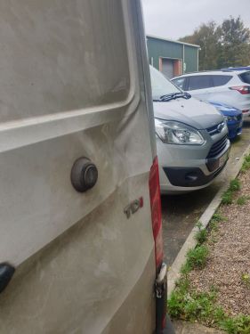 Click Here To Enlarge This Photo Of Volkswagen light commercial body repair in Nottingham by Scratchmaster 