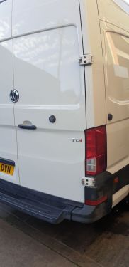 Click Here To Enlarge This Photo Of Volkswagen light commercial body repair in Nottingham by Scratchmaster 