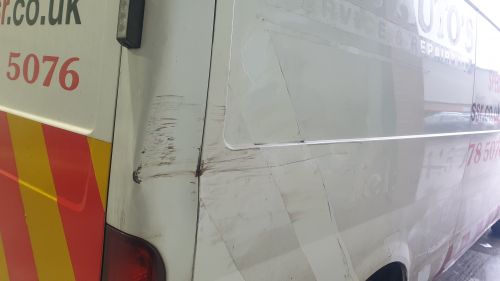 Click Here To Enlarge This Photo Of Light Commercial Van Repair In Nottingham 