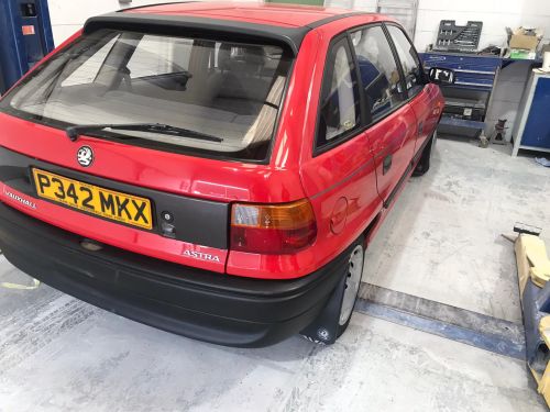 Click Here To Enlarge This Photo Of Vauxhall Car Paint Repair 