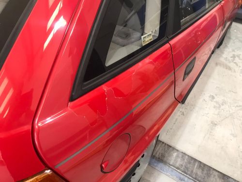 Click Here To Enlarge This Photo Of Vauxhall Car Paint Repair 