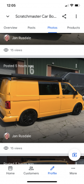 Click Here To Enlarge This Photo Of VW T6 Paint Repair 