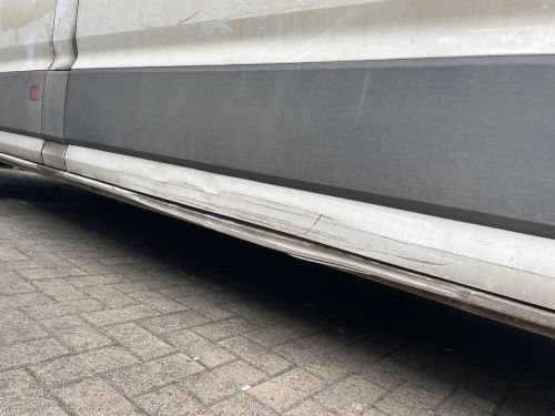 Click Here To Enlarge This Photo Of Volkswagen Crafter Commercial Body Repairs In Nottingham 