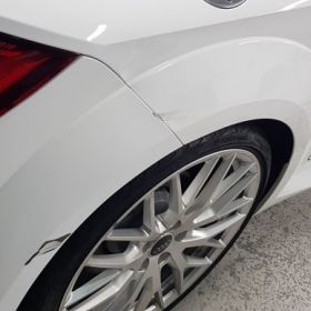 Audi Dent repair in Nottingham: Click Here To View Larger Image