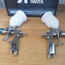 New Iwata Spray Guns for Scratchmaster: Click Here To View Larger Image