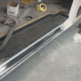 Volkswagen light commercial vehicle body repairs in Nottingham by Scratchmaster: Click Here To View Larger Image