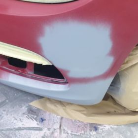 Volkswagen Bumper Scuff Repair in Nottingham by Scratchmaster: Click Here To View Larger Image