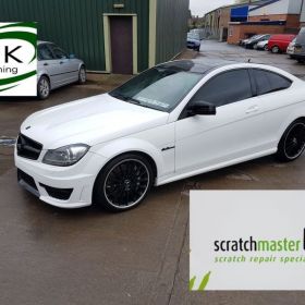 Mercedes Car Body Repair in Nottingham by Scratchmaster AFTER: Click Here To View Larger Image