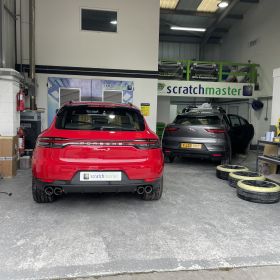 Scratch Repair Porsche Macan “S”: Click Here To View Larger Image