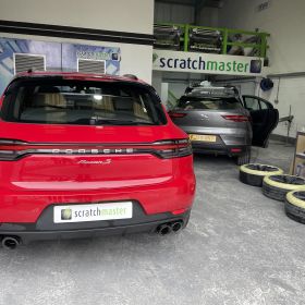 Scratch Repair Porsche Macan “S”: Click Here To View Larger Image