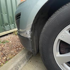Volvo Bumper Scuff Paint Repair Nottingham : Click Here To View Larger Image