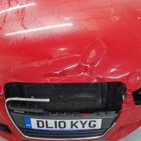 Audi Car Body Repair at Scratchmaster Nottingham BEFORE: Click Here To View Larger Image