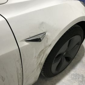 Tesla Twin Motor Car Body Repair Nottingham : Click Here To View Larger Image